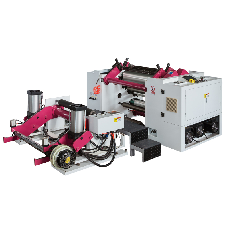 电脑PLC控制表面卷取工位式分切机