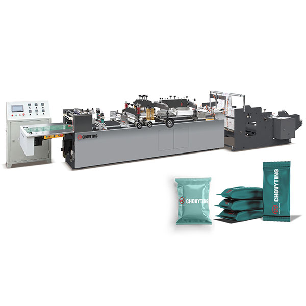 CW-400A三边封(中封)多功能制袋机