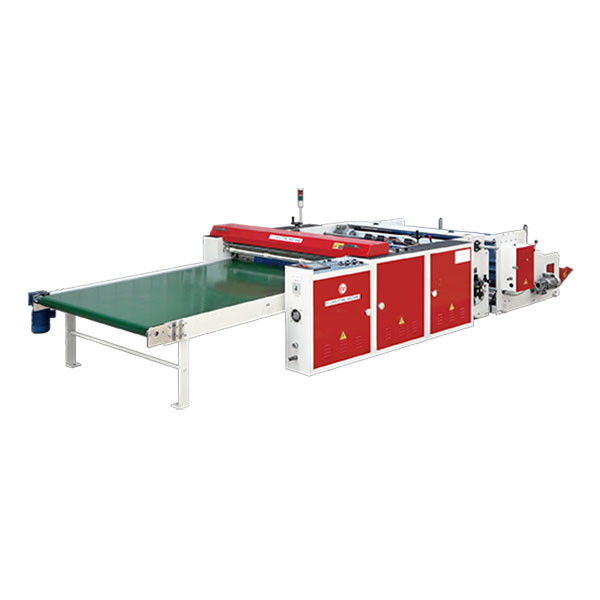 高速无拉力飞刀式底封重型袋制袋机